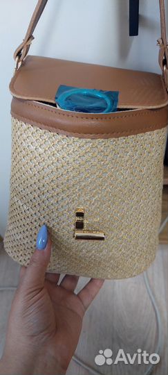 Сумка соломенная