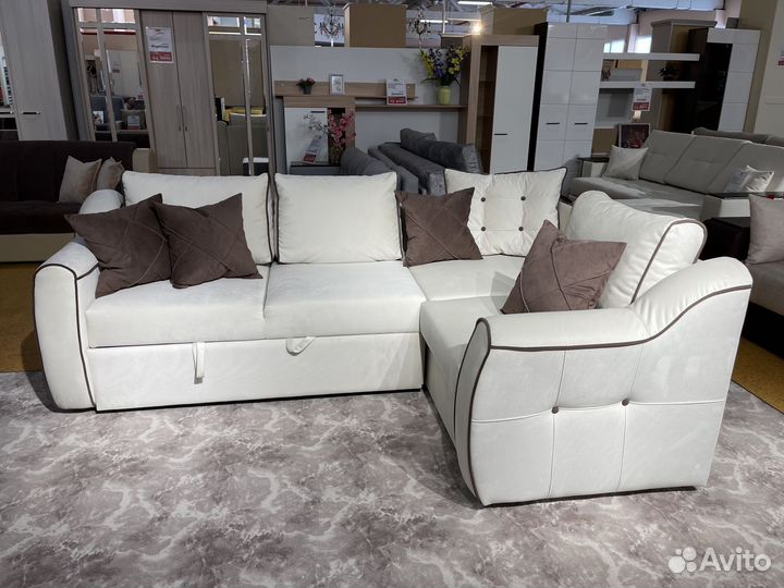 Угловые диваны механизм дельфин