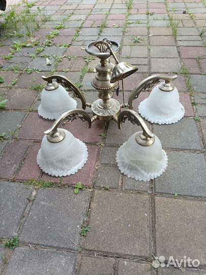 Люстра потолочная бу