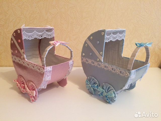 Коляски для сбора денег на мальчика девочку