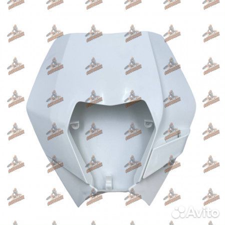 Polisport Пластиковый щиток передний эндуро ктм 2008-2013 белый