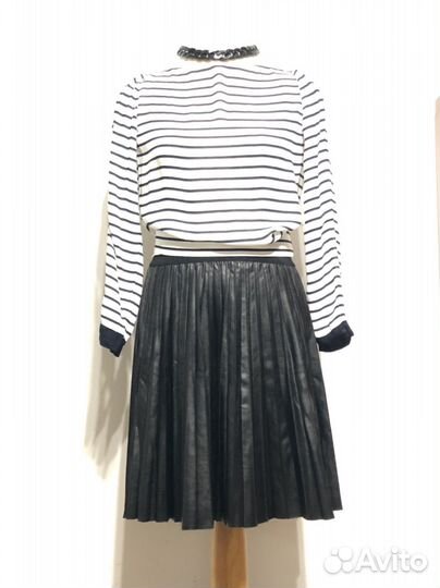 Юбка кожаная Benetton оригинал