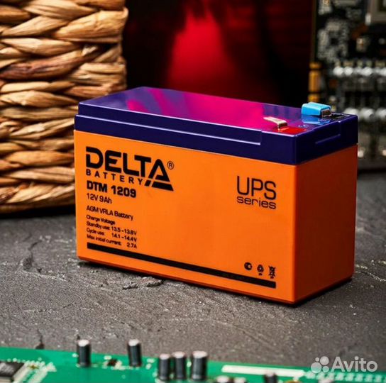 Delta DTM1209 12V 9Ач