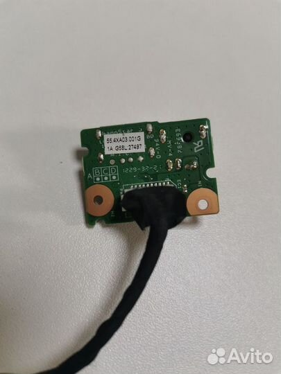 Плата питания и USB для Lenovo G580 20157