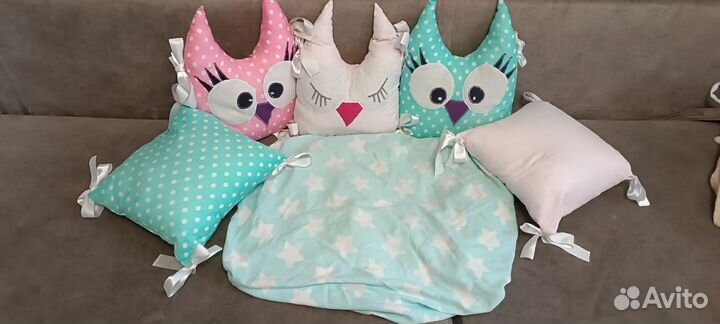 Бортики в детскую кроватку