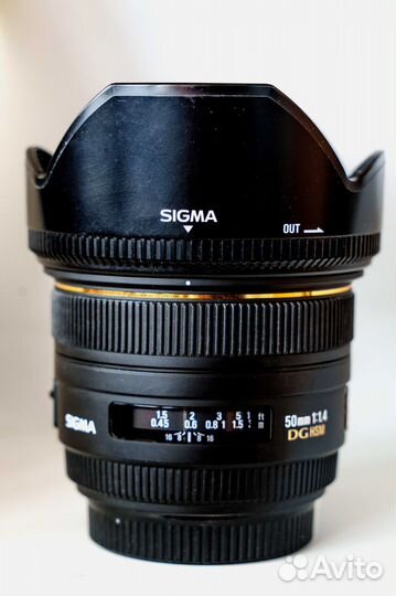Sigma 50mm f/1.4 для Sony А