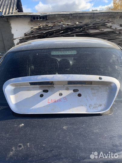 Накладка багажника Mitsubishi Lancer 9