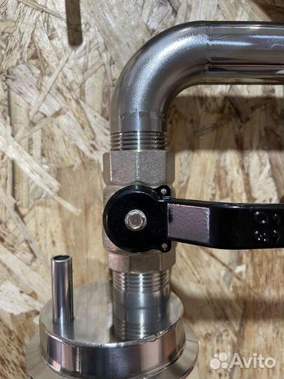 Узел отбора по пару и жидкости Вейн 6 на 3дюйма