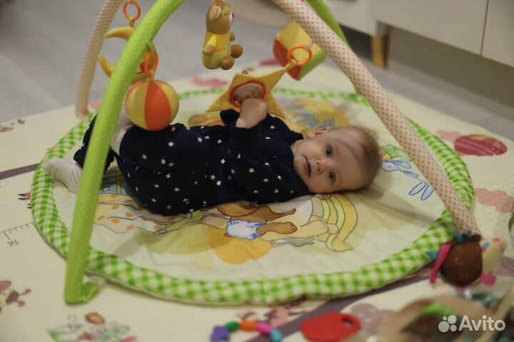 Детский игровой коврик Baby Whales