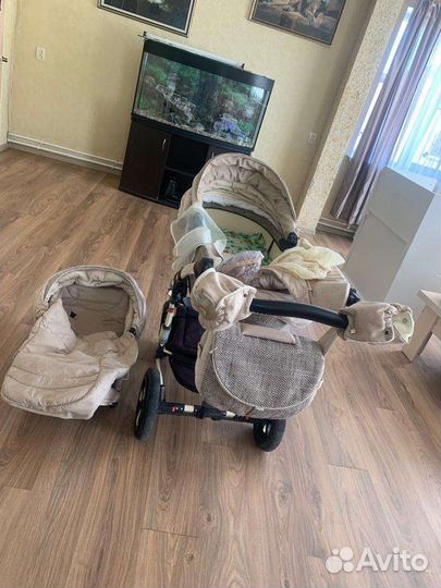 Коляска 2 в 1 adamex galactic