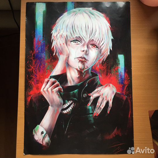 Плакаты постеры аниме