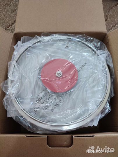 Новый набор кастрюль attribute с крышками, 6 пр