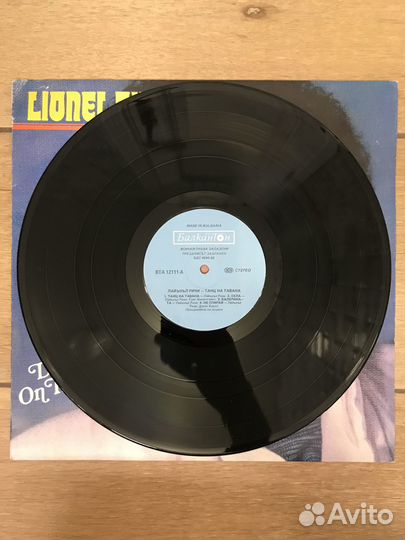 Пластинка Lionel Richie Dancing on the Ceiling