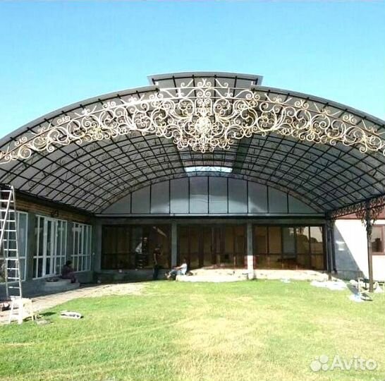 Кованые ворота