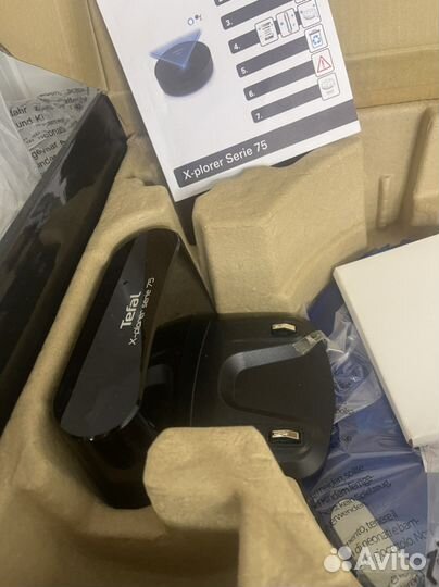 Робот пылесос tefal X-plorer 75 animal rg7675wh