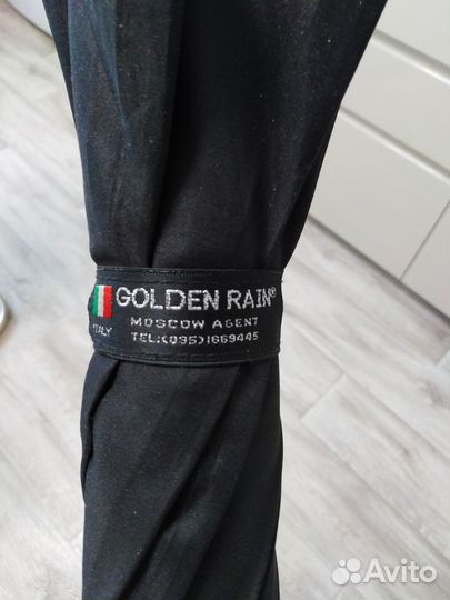 Зонт трость черный