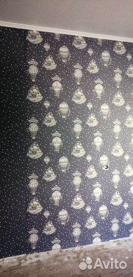 Поклейка обоев