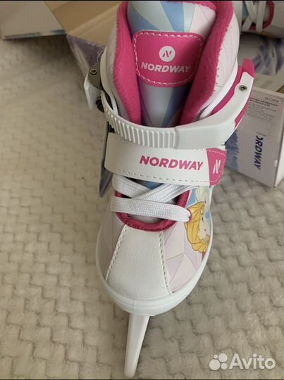 Коньки детские раздвижные 26-31 Nordway