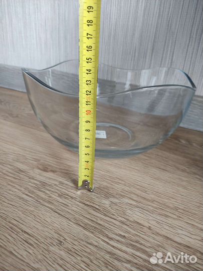 Салатник стекло новый