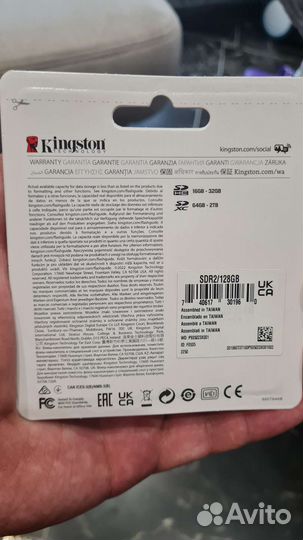 Карта памяти Kingston micro CD card 128 gb