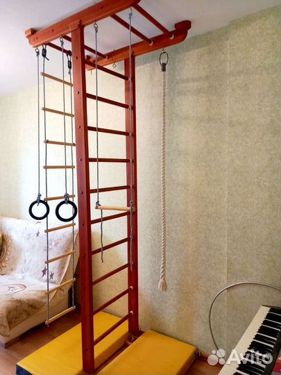 Детская шведская стенка деревянная