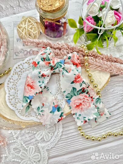 Украшения бантики для волос