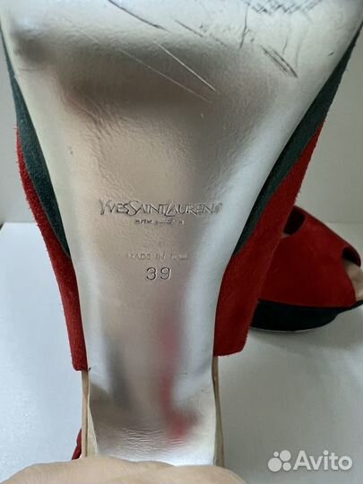 Босоножки yves saint laurent 39 оригинал