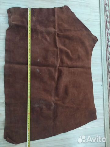 Отрез ткани. Замш.ссср