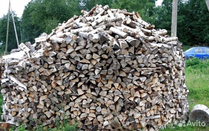 Дрова после сушки