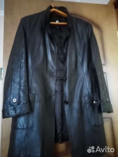 Кожаная куртка бу