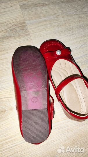 Туфли для девочки 33 размер