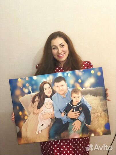 Портреты на холсте от студии Magic