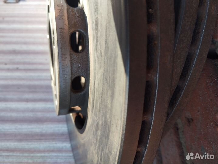 Тормозные диски volkswagen passat b5+