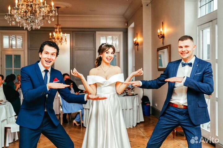 Ведущий тамада диджей на свадьбу юбилей ведущая