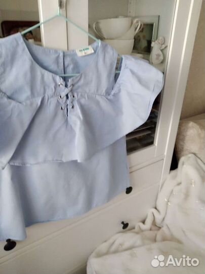 Блузка для девочки 152 х/б