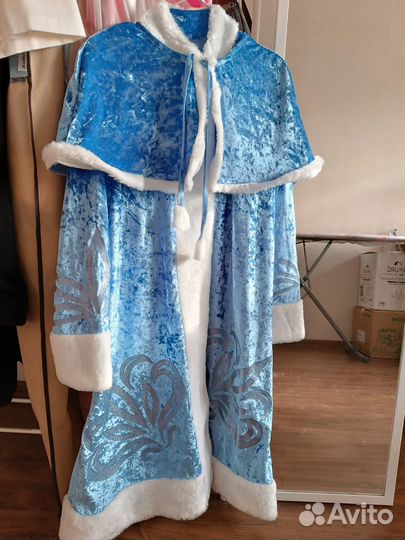 Костюм снегурочки взрослый