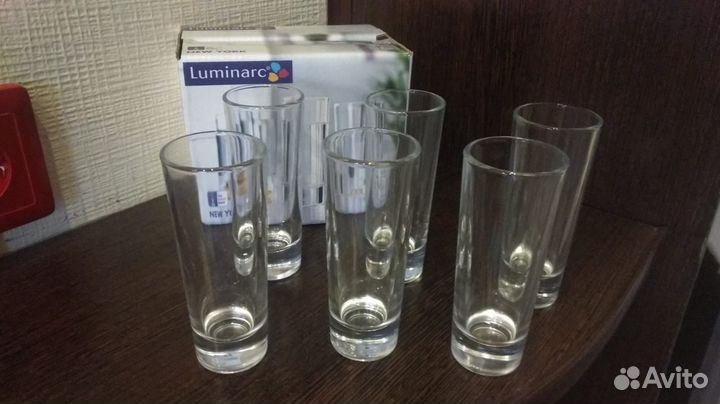 Стопки рюмки шоты Luminarc