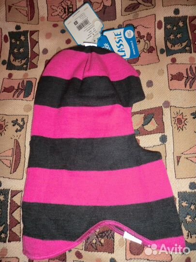 Новый шлем Лесси розовая полоска