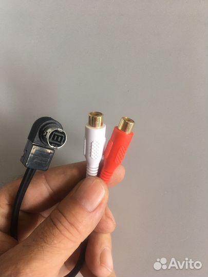 Aux кабель для магнитолы Alpine/Jvc