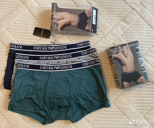 Трусы плавки боксбкры Emporio Armani XL