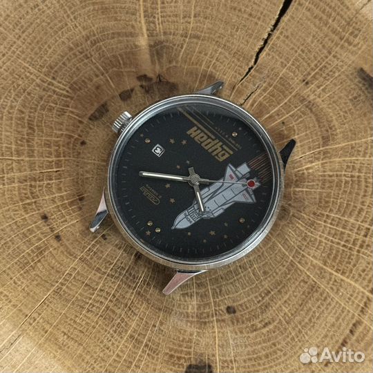 Слава Буран Сделано в СССР наручные мужские часы