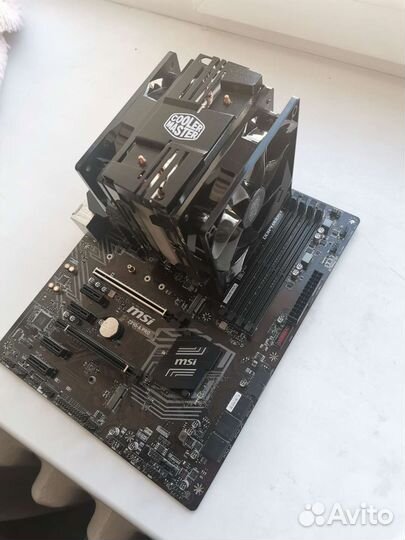 Материнская плата MSI Z390-A Pro + Intel i5 9600K