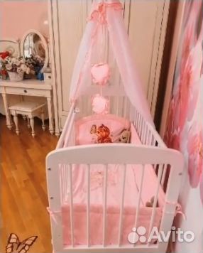 Детские кроватки из массива березы новые