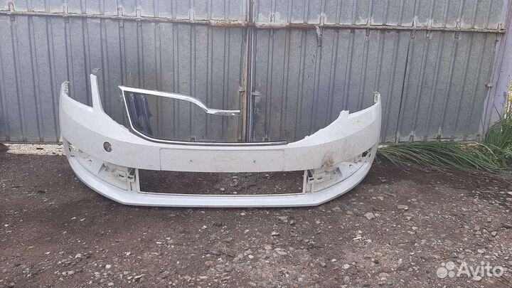 Бампер skoda актавия а7рестайлинг