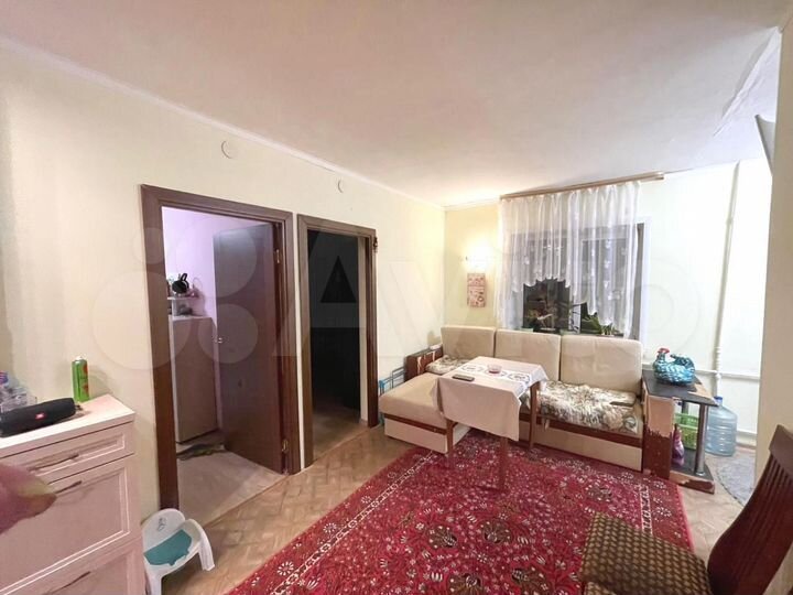 3-к. квартира, 52,6 м², 2/2 эт.