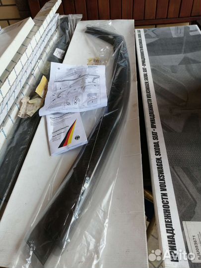 Дефлекторы VW Golf 6 передние