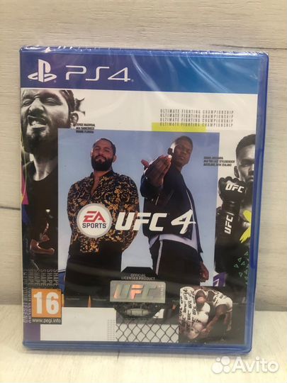 UFC 4 для Sony Ps4