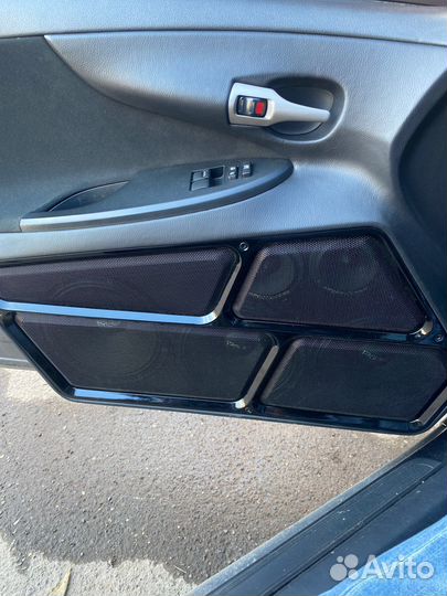 Дверные карты corolla 150