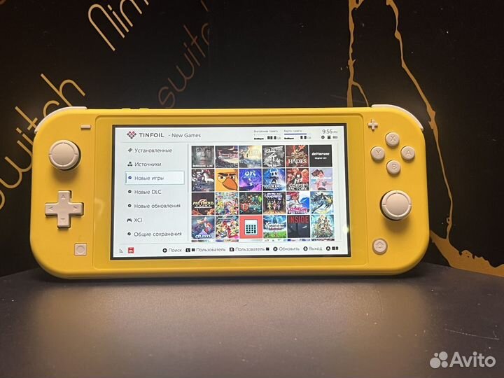 Nintendo switch lite прошитая чип