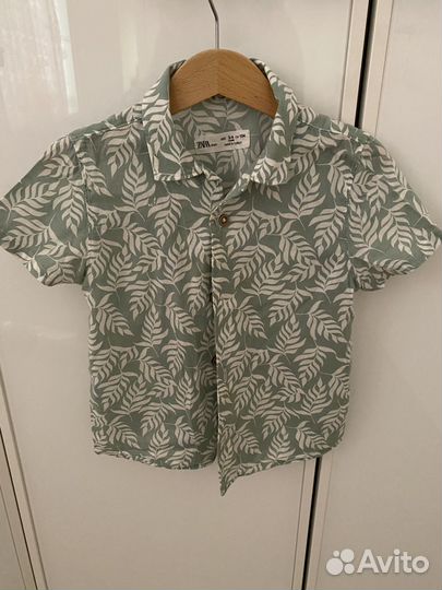 Рубашка на мальчика zara